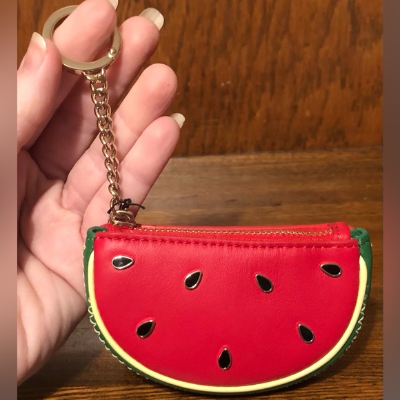 NWT-Kate Spade-SET-Staci Watermelon🍉Party Wallet & Watermelon🍉Coin Purse-$328: - Picture 13 of 16